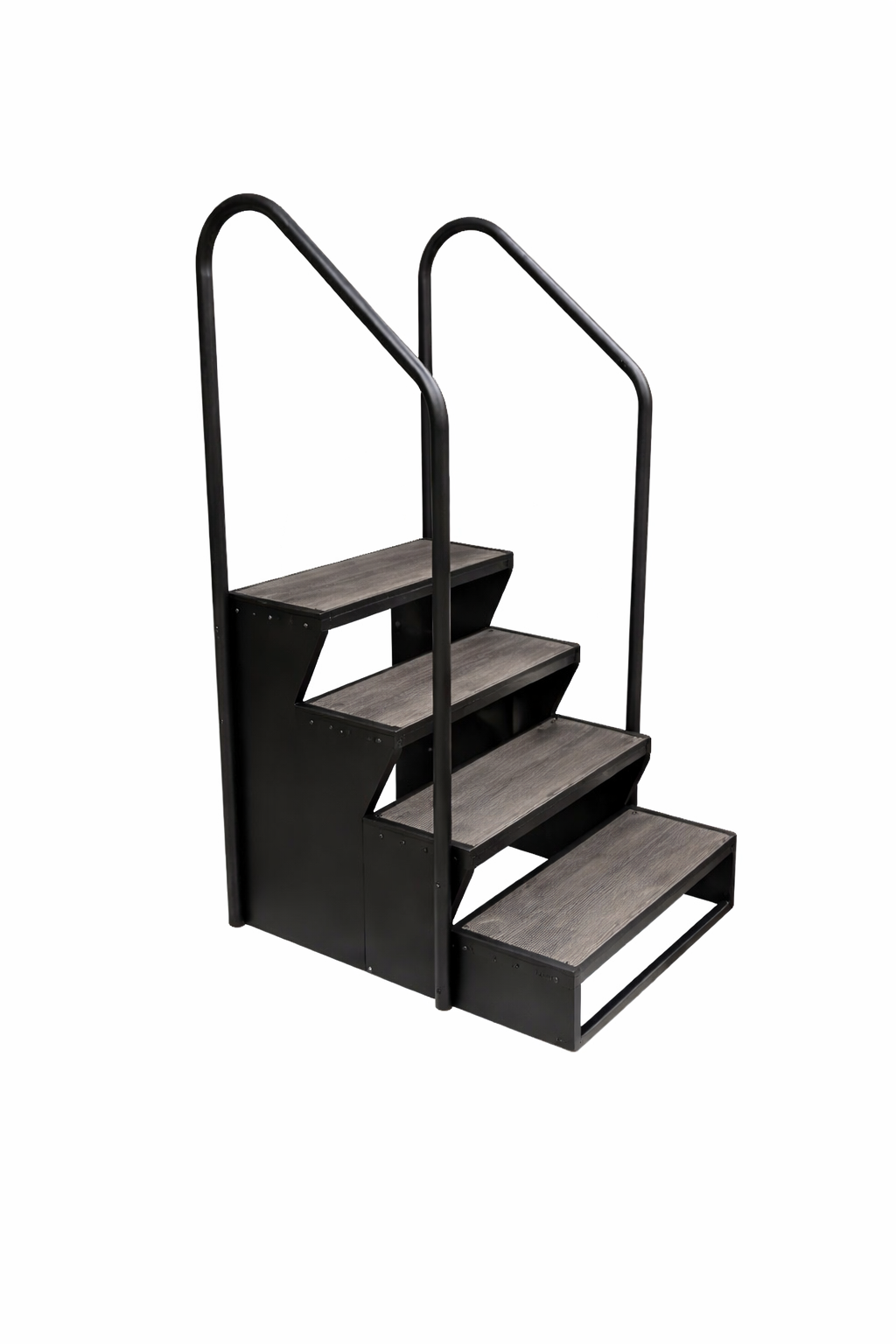 Premium Metal Step Ladder with 4 Steps – PA-MSTEP4