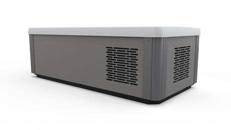 Vigor Cold Plunge Hot Spring – Arctic White with Ash Covering