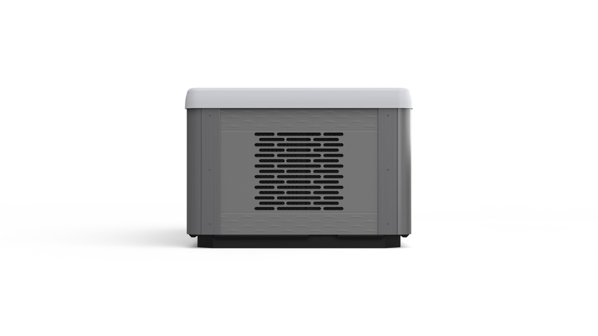Vigor Cold Plunge Hot Spring – Blanc Arctique avec habillage Cendré