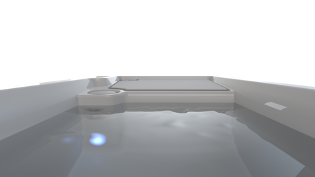 Vigor Cold Plunge Hot Spring – Arctic White with Moka or Ash Covering