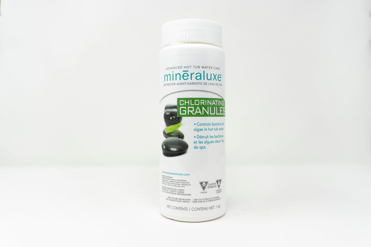 Mineraluxe Stabilized Chlorination Granules – 1 kg
