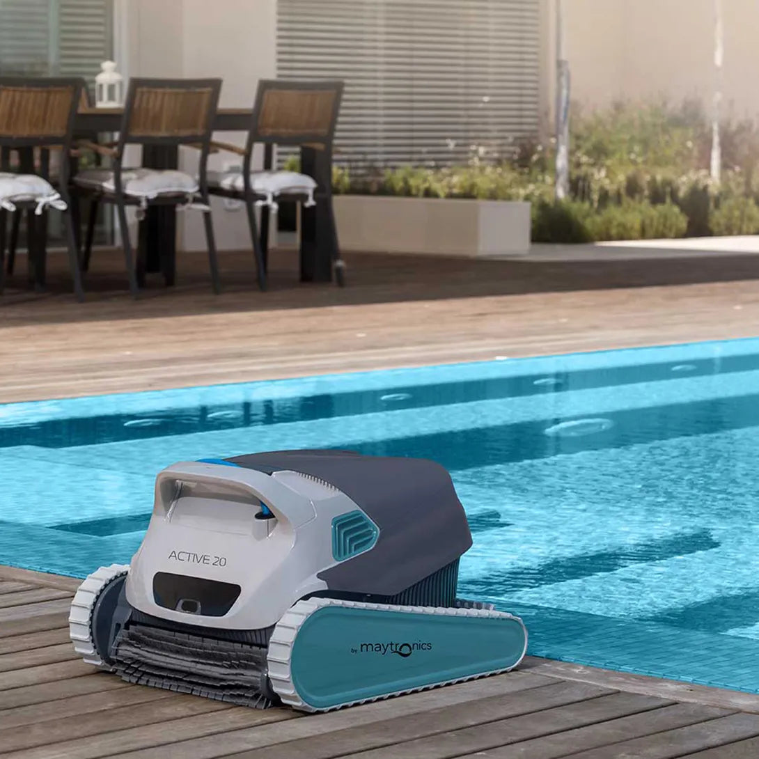Dolphin Active 20 Pool Cleaning Robot – Floor, Walls, and Waterline