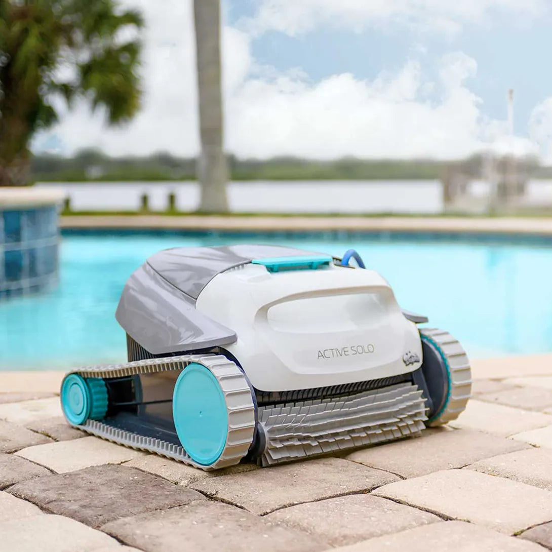Robot Nettoyeur de Piscine Dolphin Active Solo – Nettoyage du Fond et des Parois