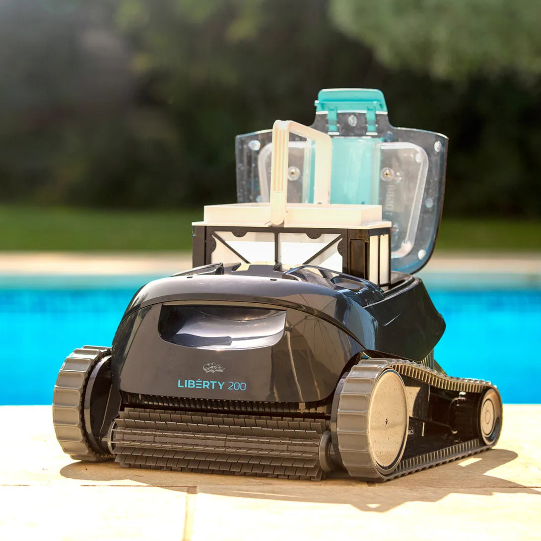 Dolphin LIBERTY 200 Cordless Pool Cleaning Robot – Floor and Wall Cleaning