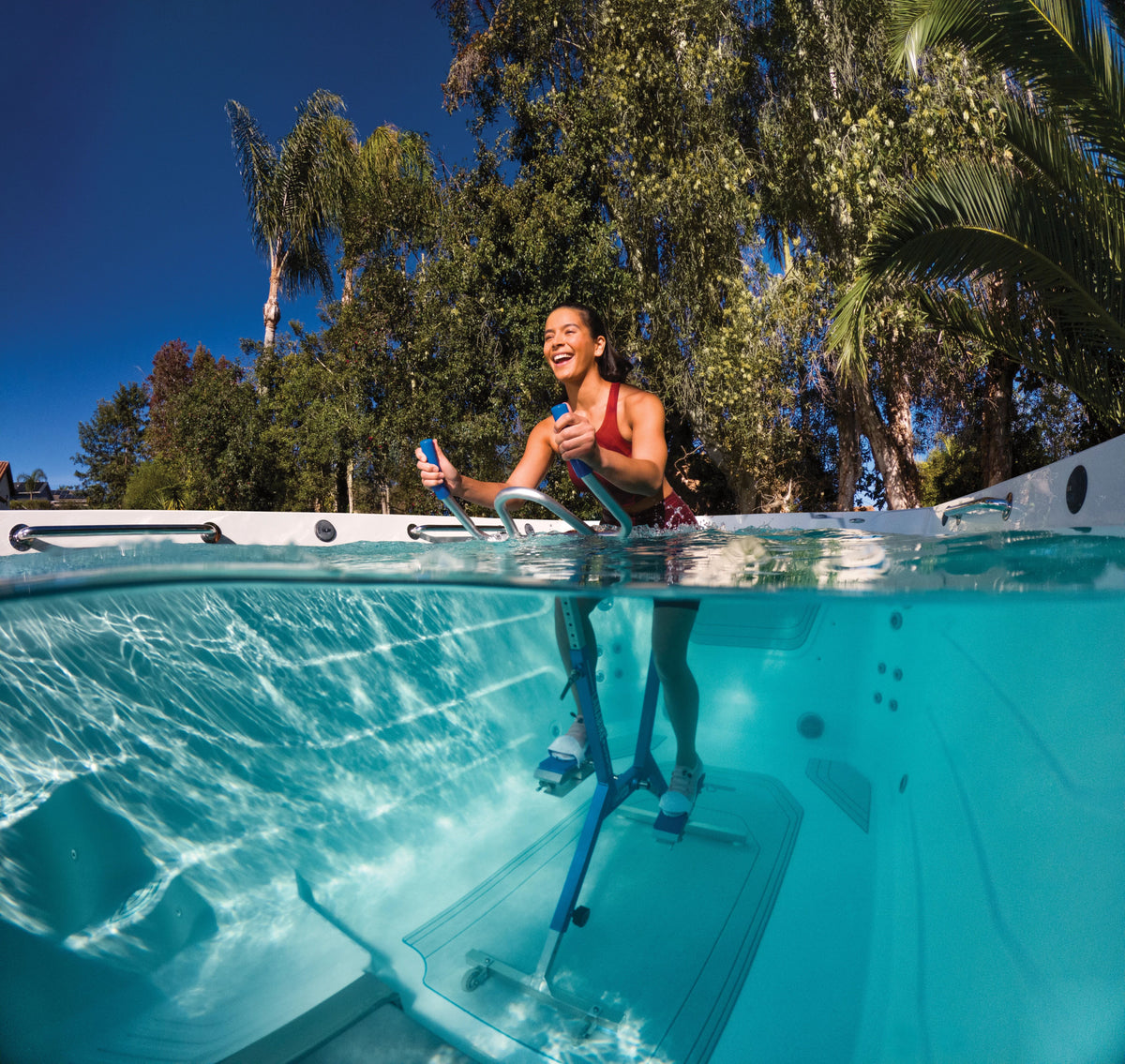 Universal Aquabike Endless Pools™ for Swim Spa and Pool – Aquatic Training Bike