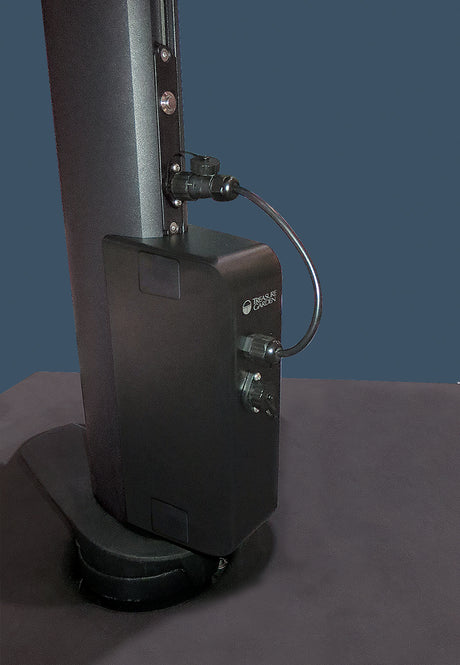 Treasure Garden Starlux AKZ Plus 13’ Octagonal Cantilever Umbrella Natural | Cantilever Umbrella with Built-in Lights