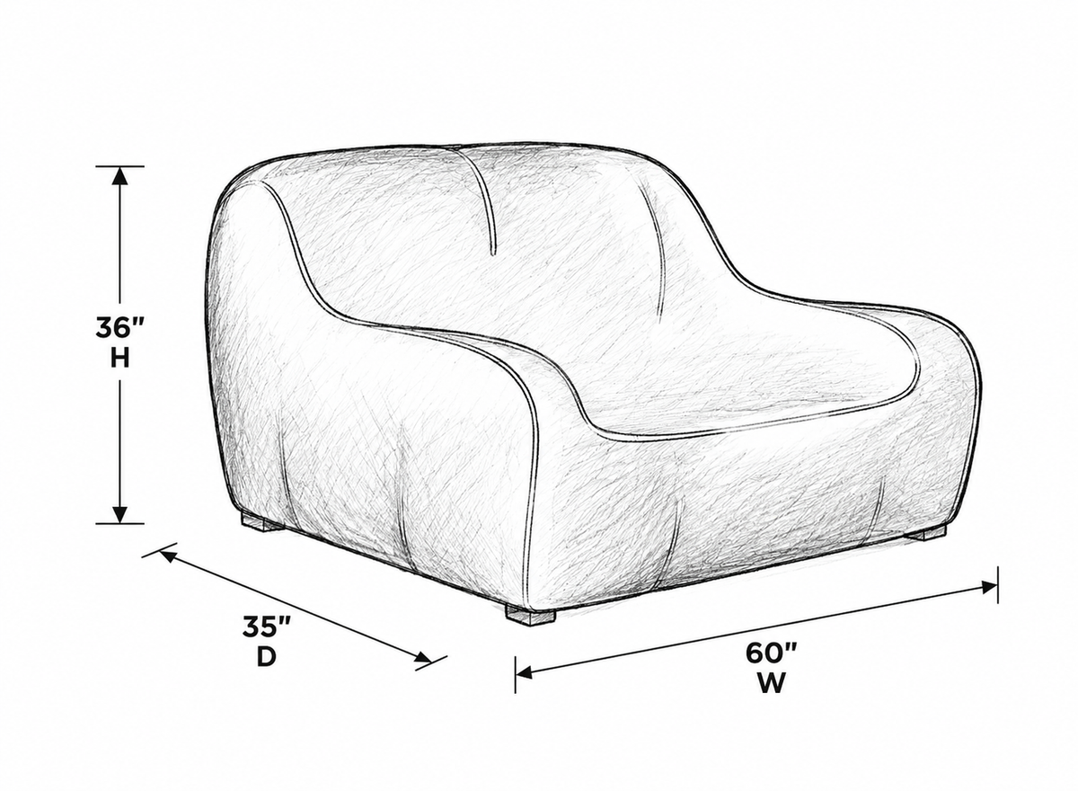 Ratana cover for outdoor loveseat – 60 x 35 x 36 in