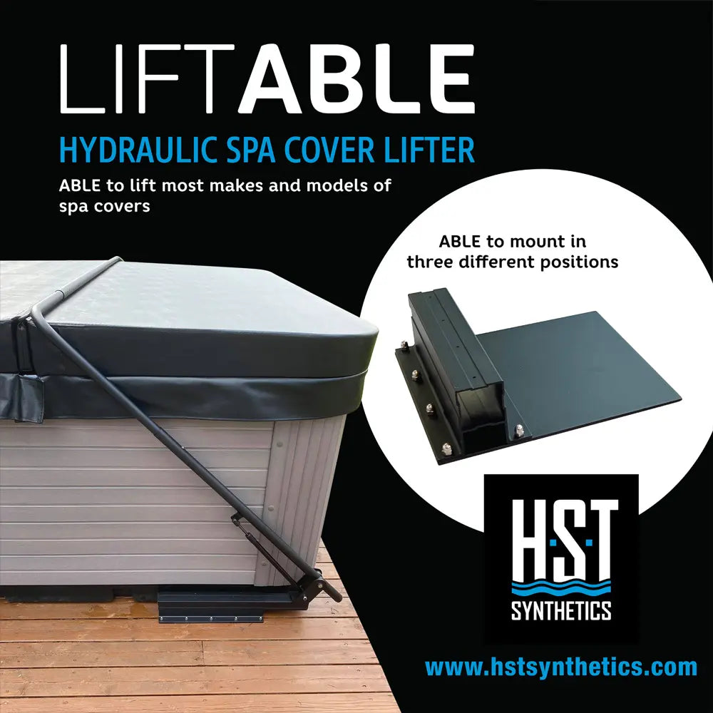 Lève-couvercle de spa LiftAble hydraulique – Jusqu’à 96 po