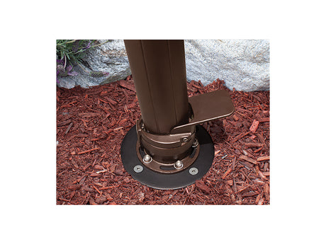 Treasure Garden® AMK-G Ground Installation Mount for Offset Parasol AKZP and AG25T