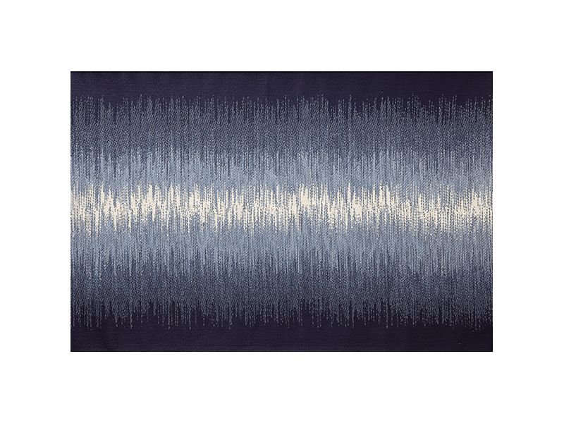 Reflections Ocean Blue Outdoor Rug – Ombre Style Blue Gradient