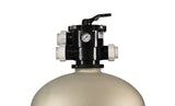 Pentair Tagelus® 24" Sand Filter (145385) – 2" 6-position Valve, Fiberglass Tank