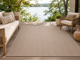 Treasure Garden Canyon Outdoor Rug – Taupe