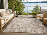 Tapis extérieur Treasure Garden Prism – Taupe