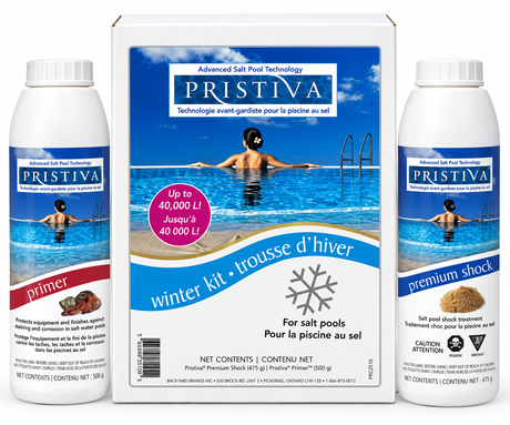 Pristiva Winterizing Kit for Saltwater Pools – Up to 40 000 L