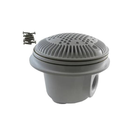 Drains de fond anti-vortex 1,5 po Hayward – 8" gris foncé (paquet de 2)