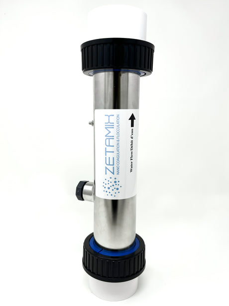 ZETAMIX Dryden Aqua – ZPM Static Mixer for High-Performance Pool Filtration