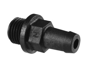 Adaptateur LX-ADAPTER noir, embout 3/8 po cannelé et filetage mâle 1/4 po