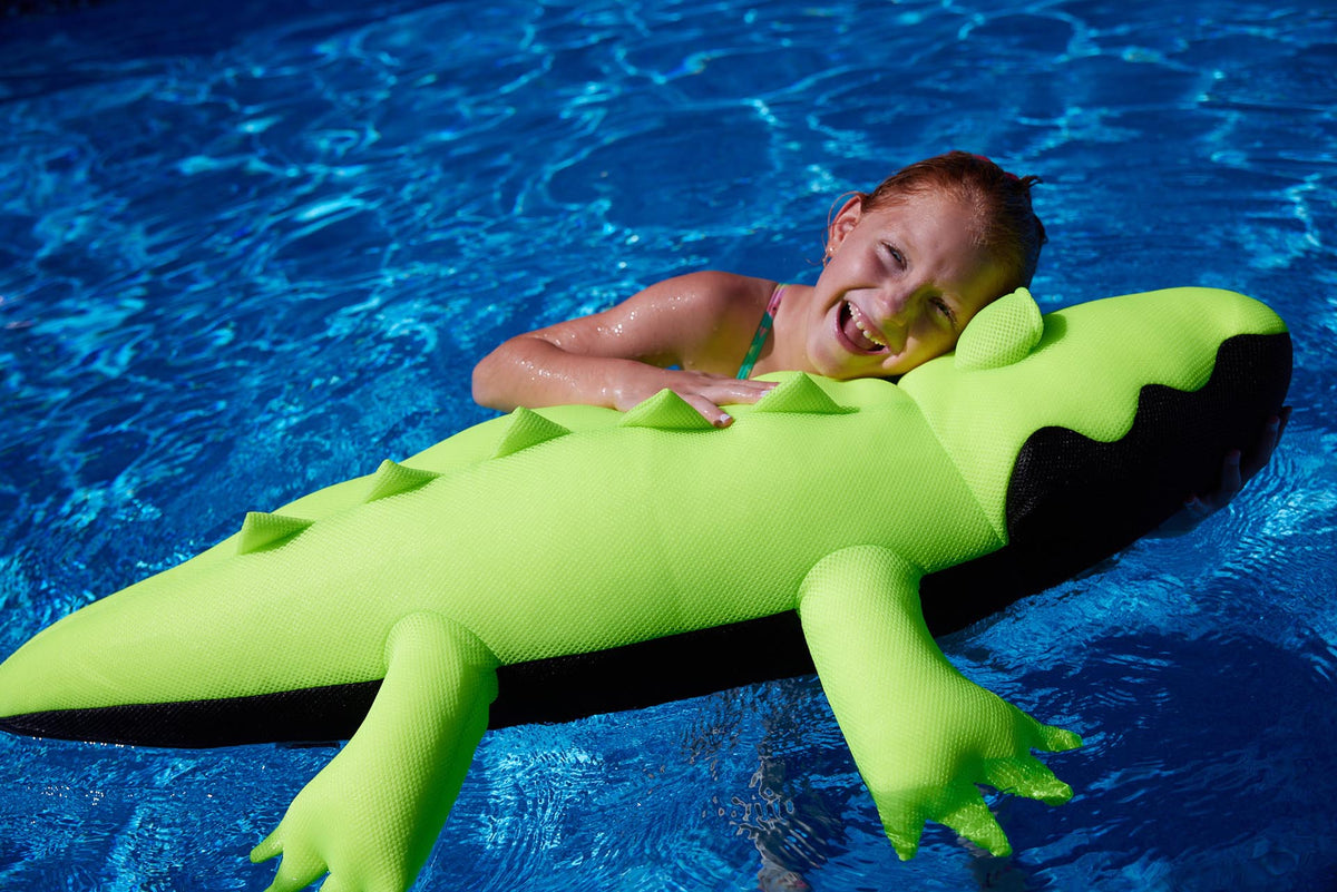 Floating Crocodile Pool Bean Bag