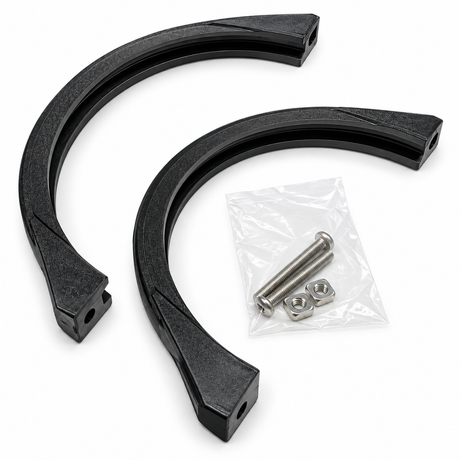 Collier de serrage OC-4072 pour tête de filtre Soma et Tabex, compatible Hayward GMX600NM, avec vis et écrous