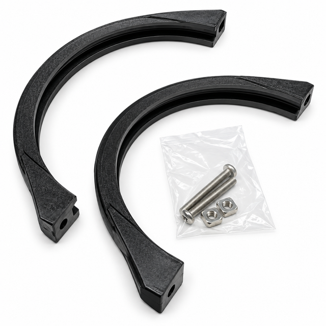 Collier de serrage OC-4072 pour tête de filtre Soma et Tabex, compatible Hayward GMX600NM, avec vis et écrous