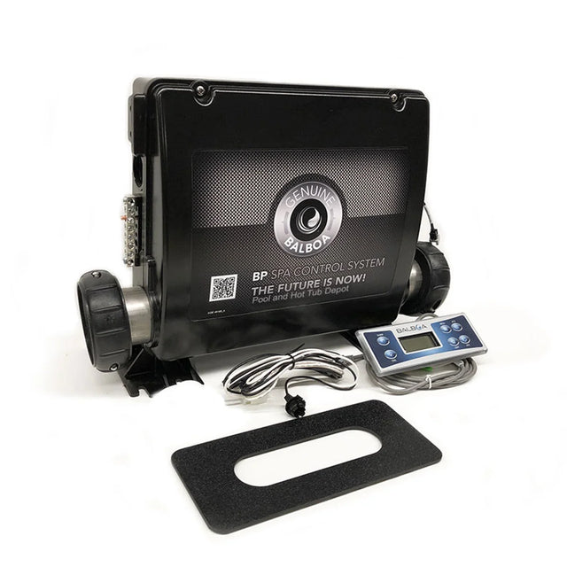 Ensemble de contrôle pour spa Balboa BP7 avec chauffe-eau, clavier TP500 et plaque adaptatrice