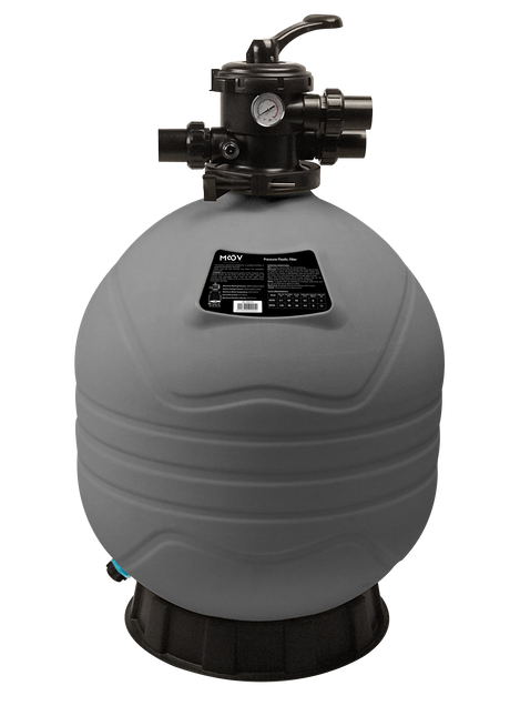 Filtreur à sable MOOV 24 pouces – Filtre piscine 300 lb haute performance en PEHD
