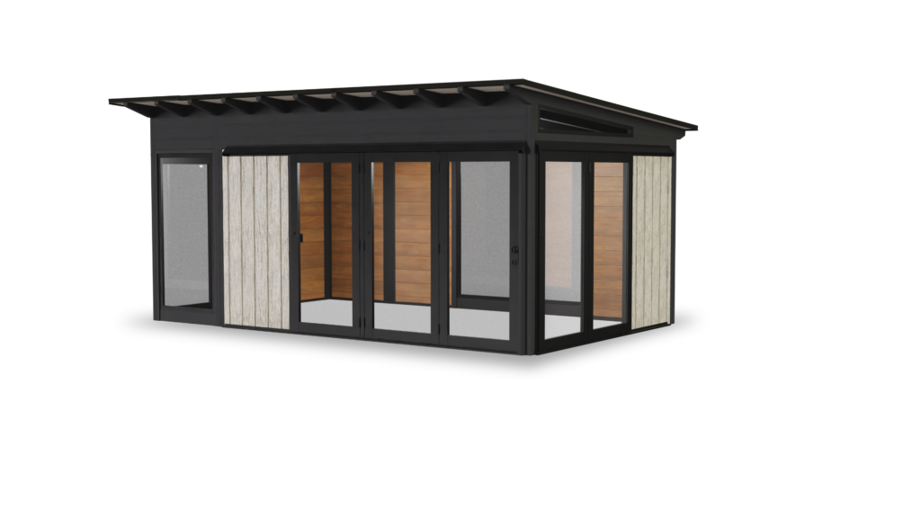 Gazebo Visscher Baker 11 x 14 – Rallonge de 40 po – vue 2