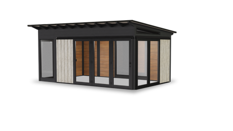 Gazebo Visscher Baker 11 x 14 – Rallonge de 40 po – vue 2