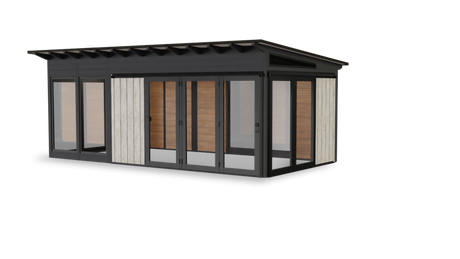 Gazebo Visscher Baker 11 x 14 – Rallonge de 80 po – vue 2