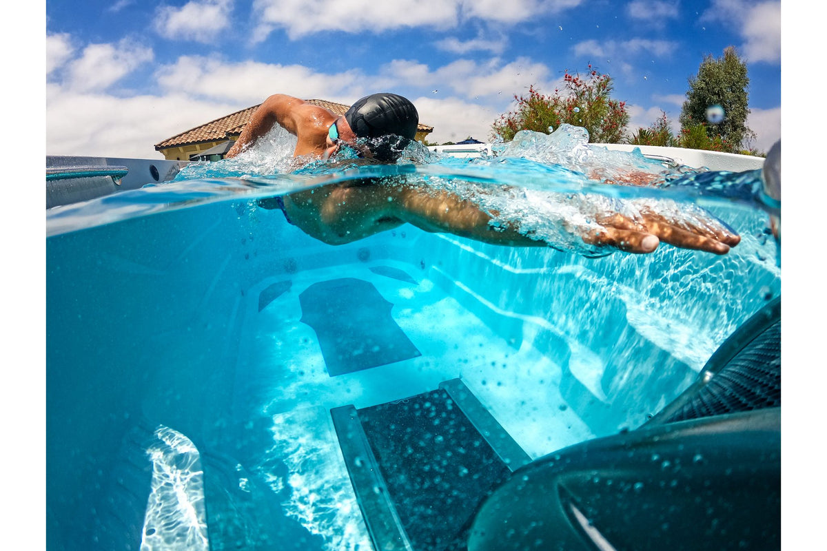 Nage à contre-courant dans un Endless Pools E550