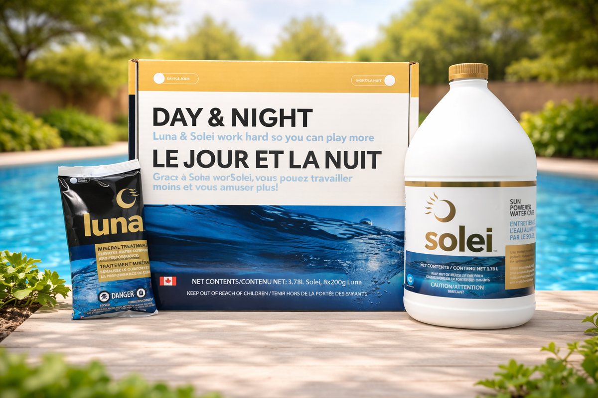 Produits d’entretien de l’eau Dazzle Jour et Nuit