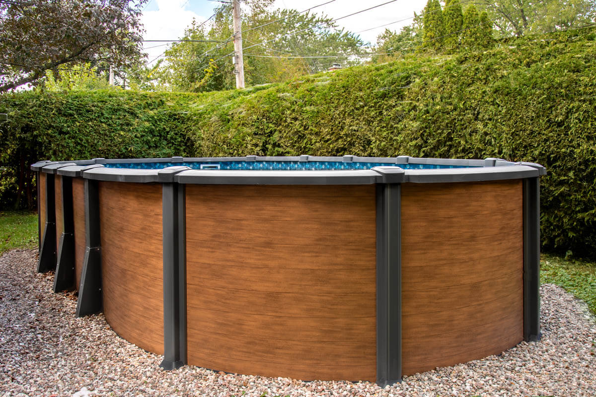 A pool in your backyard