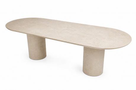 Table à manger Java Light en fibrociment 87 po par Atoll