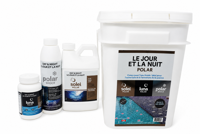 Le Jour et la Nuit Polar – Trousse de fermeture piscine 40 000 L