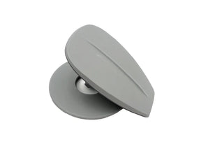 Levier gris Hot Spring 79462 pour valve de dérivation HSS 23-C avec sa base, vue de dessus