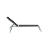 Ratana Collection Lucca Black Chaise Longue