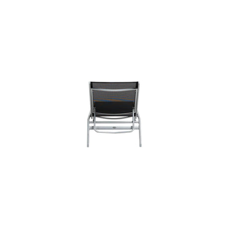 Chaise Longue Ratana Collection Lucca Noir