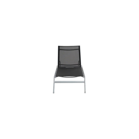 Chaise Longue Ratana Collection Lucca Noir