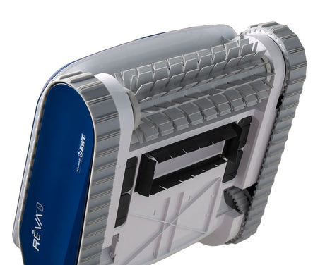 REVA robotic pool cleaner with gyroscope and mobile app