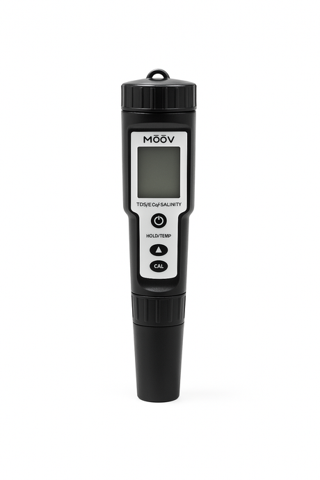 MOOV Salt Pen – Testeur électronique pour analyse d’eau de piscine et spa au sel