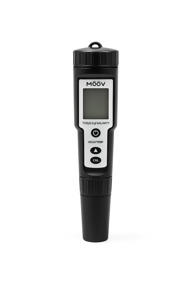 MOOV Salt Pen – Testeur électronique pour analyse d’eau de piscine et spa au sel
