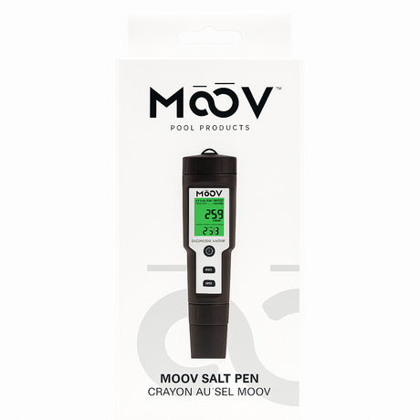 MOOV Salt Pen – Testeur électronique pour analyse d’eau de piscine et spa au sel – vue 2