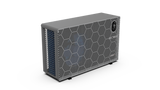 Thermopompe Moov Turbo X à ventilation frontale, vue de trois quarts