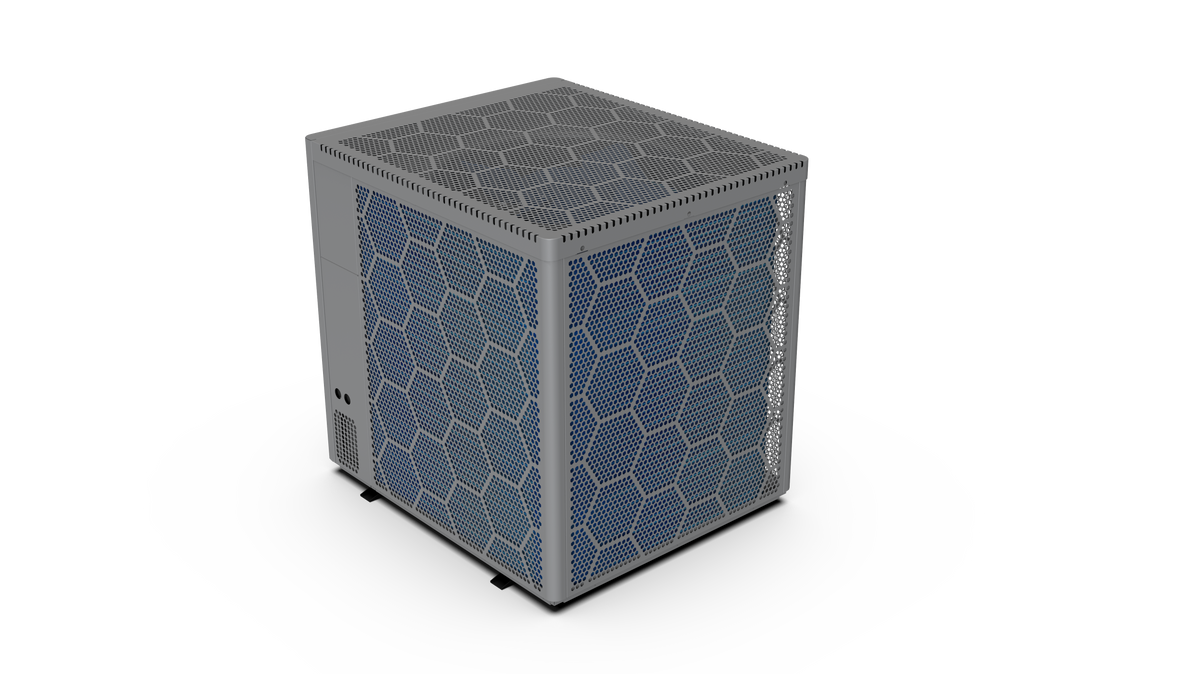 Moov Turbo X à ventilation verticale, grilles de l’échangeur