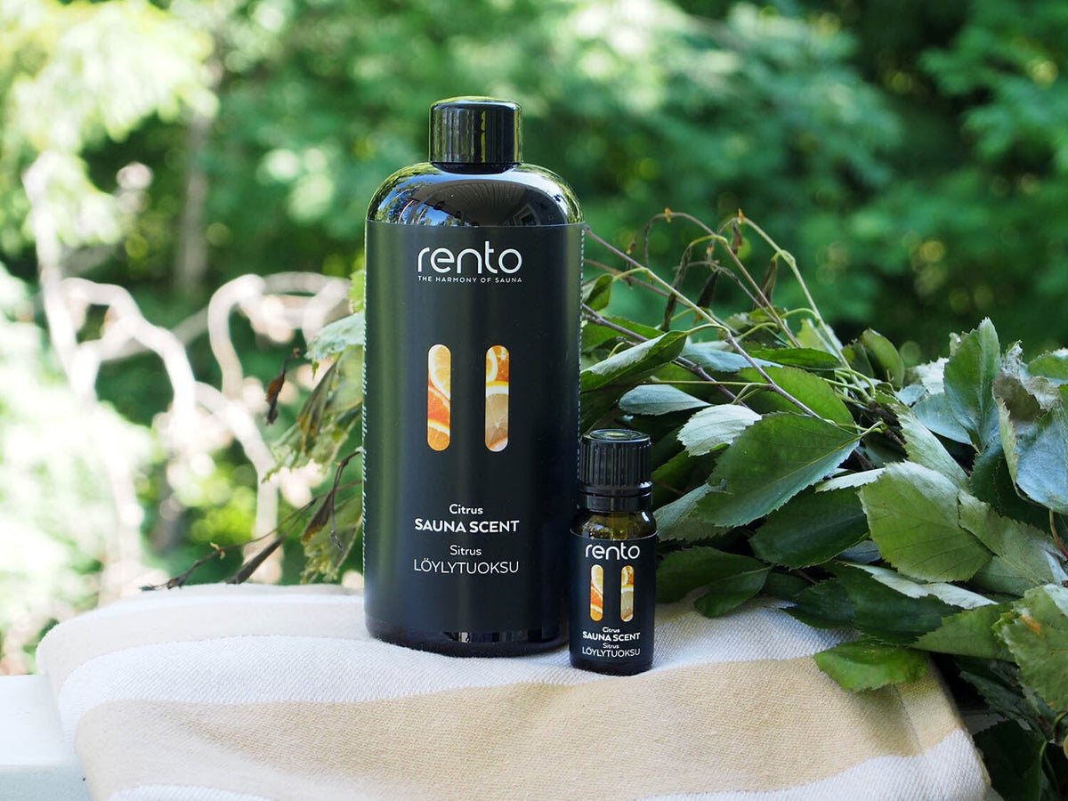 Sauna Perfume RENTO Citrus – Refreshing Aromatherapy for Sauna – 400 ml