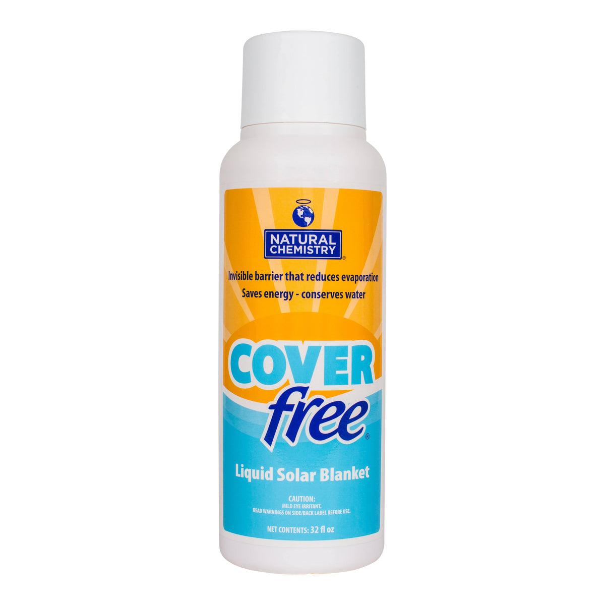 Cover Free – Réducteur d’évaporation pour piscine (946 ml) | Barrière thermique invisible