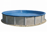 Toile opaque Yard Guard Deluxe avec câble et treuil pour piscine hors terre