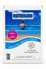Trousse de fermeture Pristiva – Piscine au sel jusqu’à 40 000 L