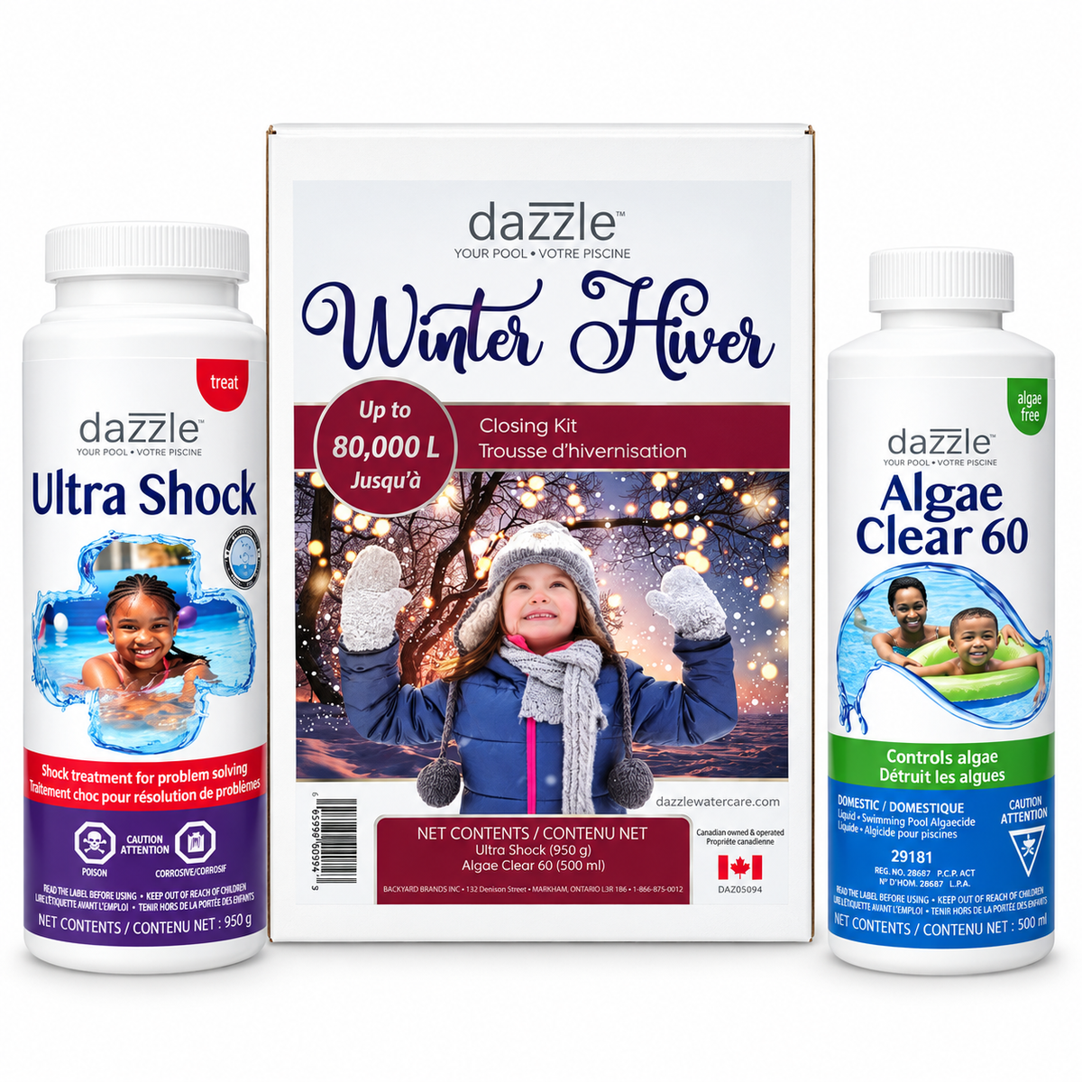 Dazzle Premium Winterizing Kit – Up to 80 000 L