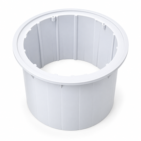 Tube Lumi-O blanc pour lumière ou puits, sans couvercle